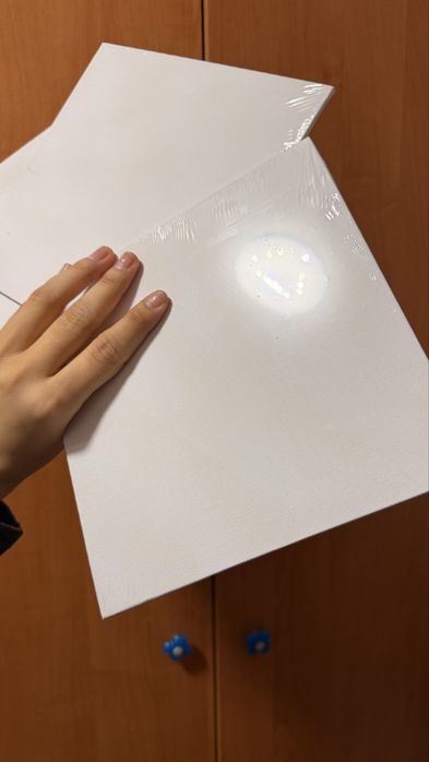 Холст на картоне 20&20 см