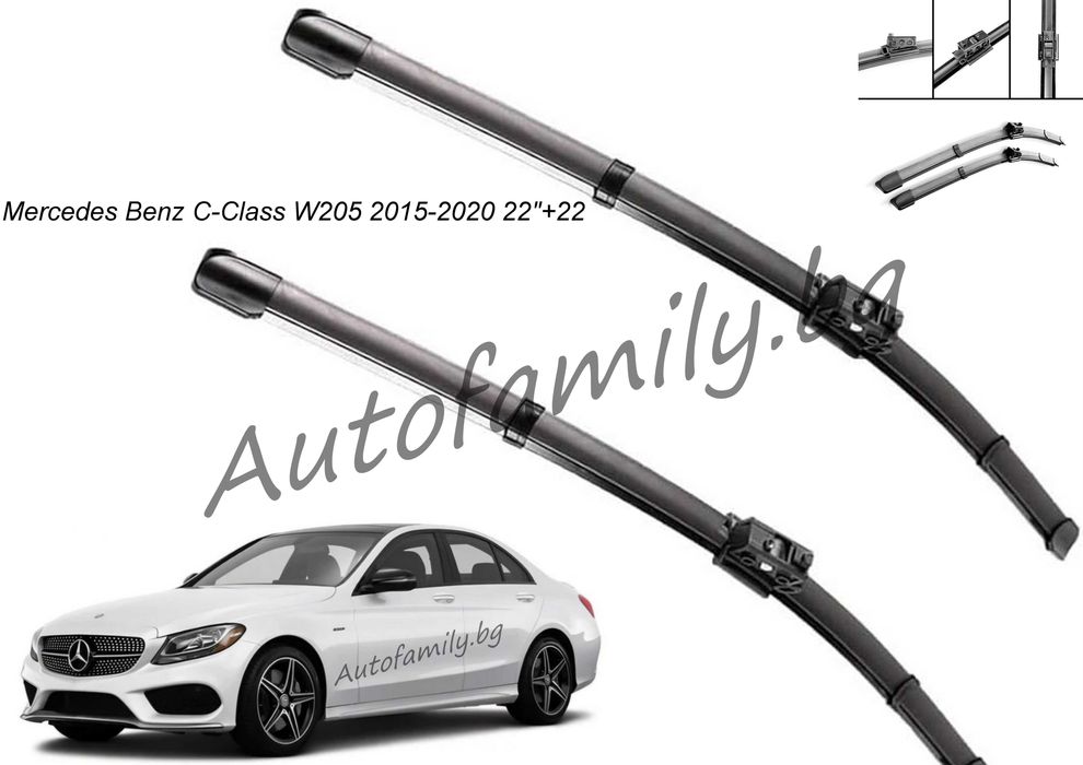 Комплект Чистачки Mercedes W205 C-class (550мм/550мм) 2015-2022г.