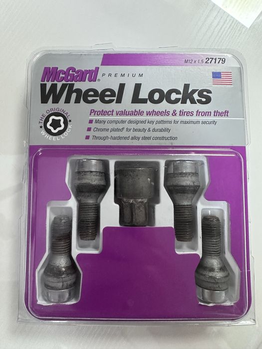 Колесные секретки McGard 27179 M12x1.5 (Оригинал)