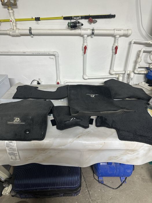 Оригинальные коврики Toyota Land Cruiser Prado 2024 70th Anniversary