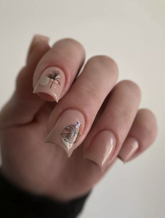 Гель лак, наращивание ногтей, педикюр