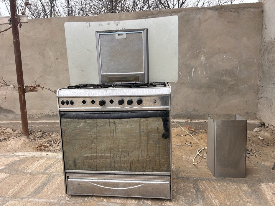 Газ бен вытяжка сатылады