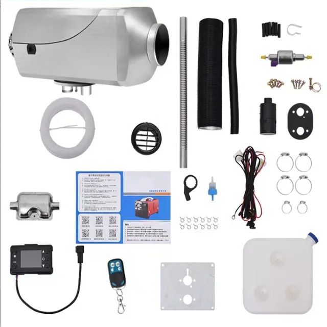 Автономная обогреватель 12в/24в алюминий корпус