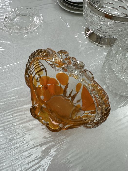 Конфетница-корзинка Чехия