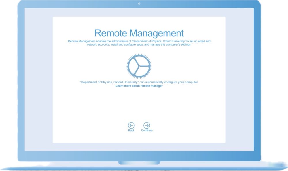 Deblocare Macbook MDM remote management