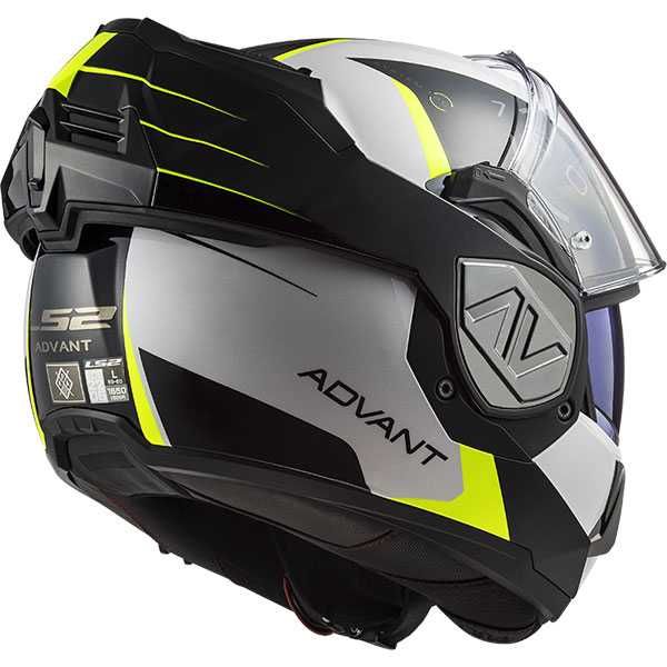 Отваряeмa мото Каска LS2 FF906 ADVANT CODEX WHITE-X,S 55-56см. NEW