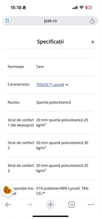Saltea patut bebelusi 60x120