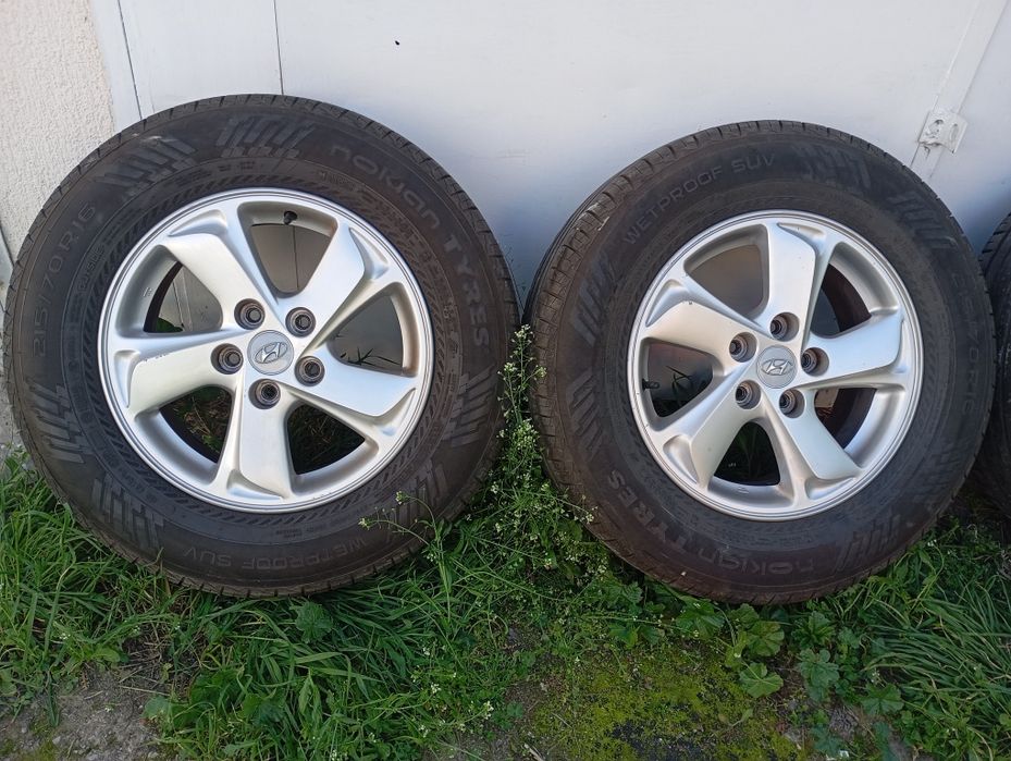 Оригинални Джанти Hyundai 16"с нови летни гуми