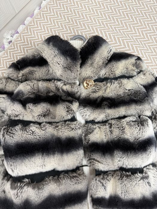 Трендовый модный шуба бабер мех