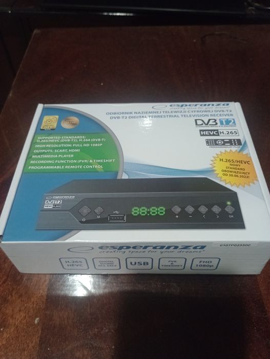 Esperanza DVB-T2 в отлично състояние