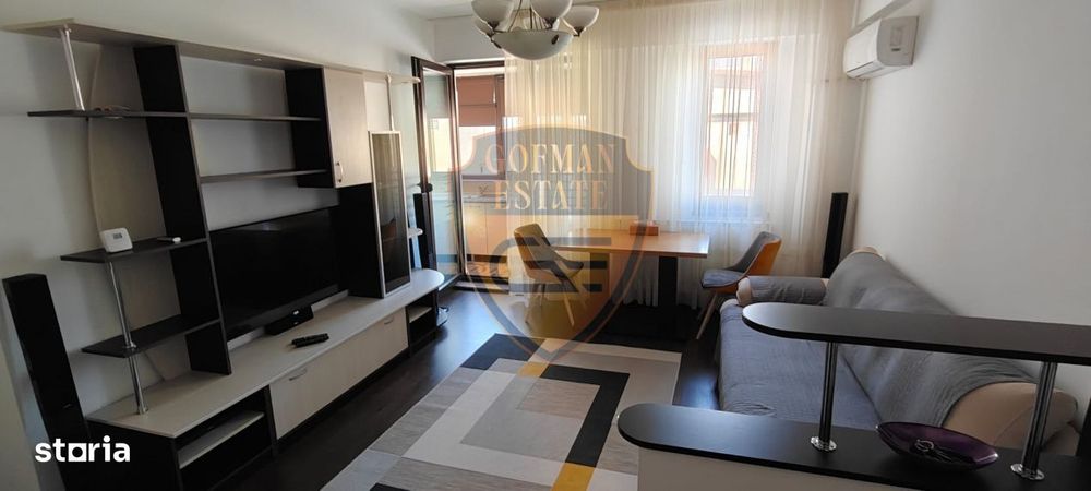 3 camere, Tomis plus, garaj subteran, complet mobilat, bucatarie separ