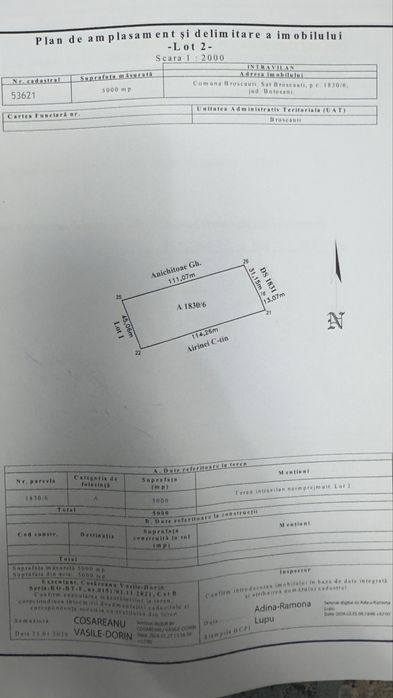 5000 mp Teren intravilan