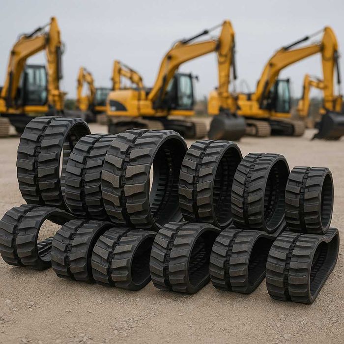 Senila de cauciuc pentru excavatoare