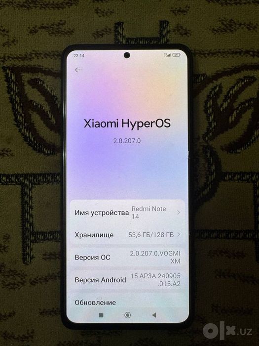 Продам редми нот 14 как новый