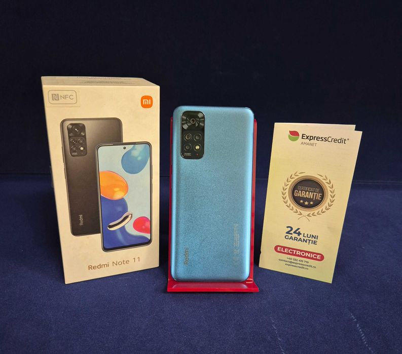 Xiaomi Redmi Note 11 128 GB / 4 GB RAM ( B33805.1 / Ag28 Doi Baieti ) Garantie 2 ani !