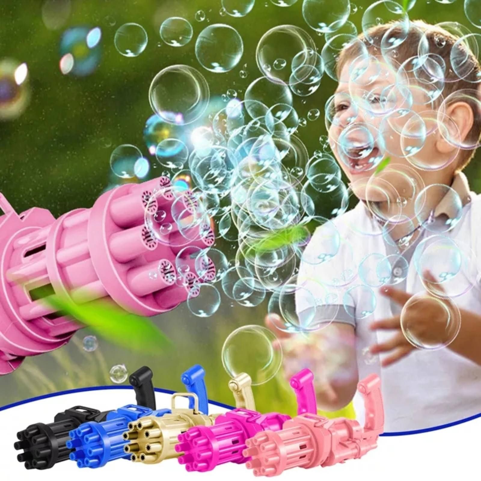 Буря от сапунени балони с електрическия пистолет ELECTRIC BUBBLE GUN гр.  Каварна • OLX.bg
