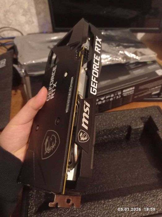 Продам видеокарту RTX 3060 12GB MSI Ventus 2X с ГАРАНТИЕЙ