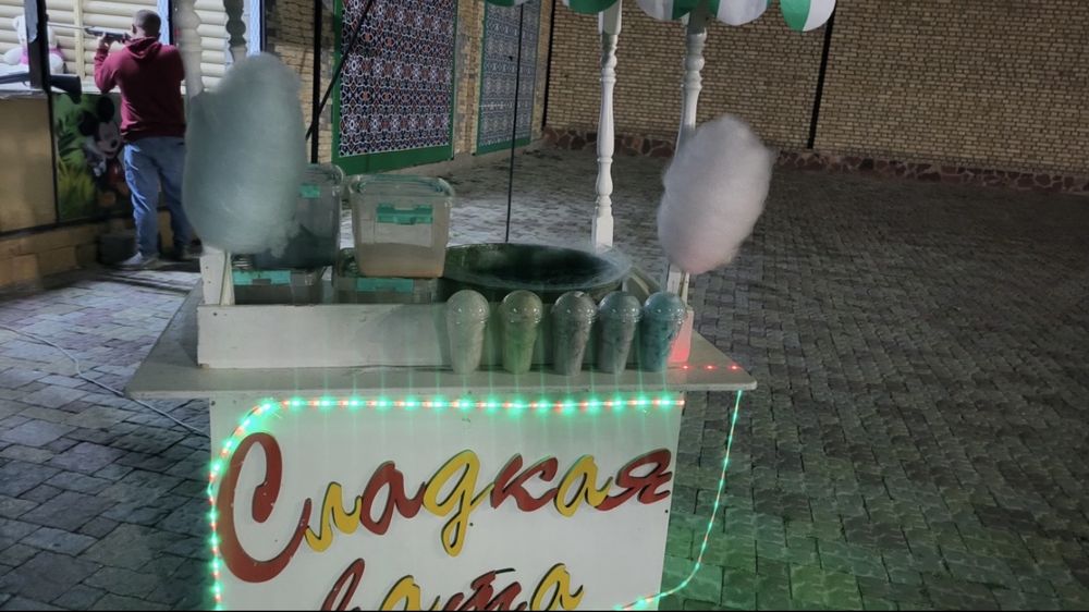 Тележка для сладкой ваты