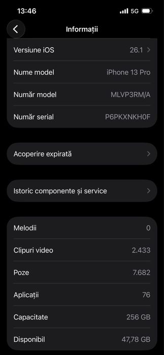 iPhone 13 PRO 256GB