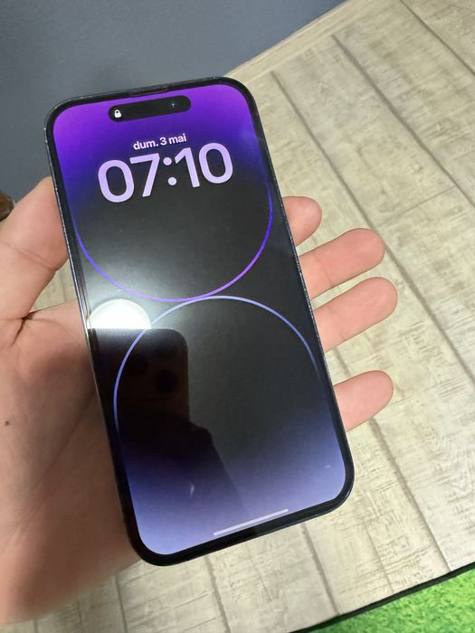 iPhone 14 Pro Deep Purple – impecabil