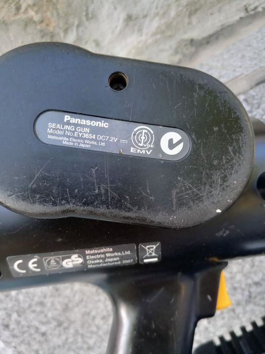 Panasonic EY3654 7.2v  Акумулаторен пистолет за силикон