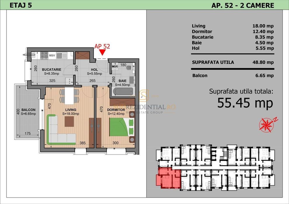 Apartament 2 camere si balcon generos, zona Metalurgiei, Sector 4