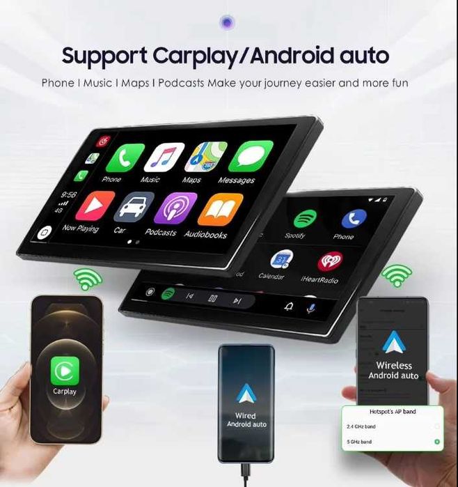 Мултимедия 9 инча Volkswagen Android 15, 4 GB RAM, 64 GB ROM