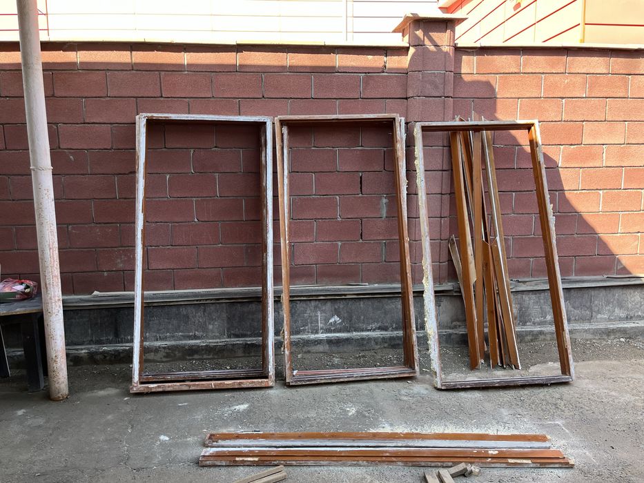 Двери из дерева/ агаш есіктер