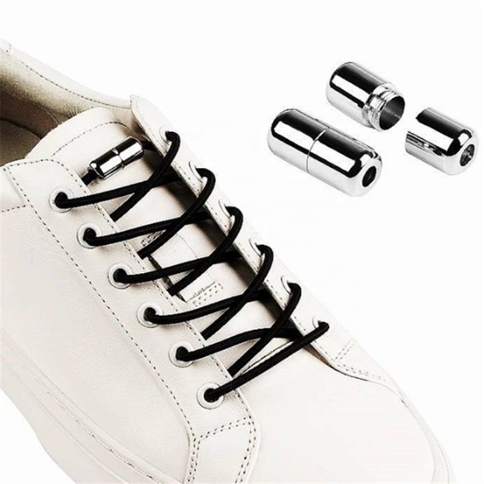 Sireturi Elastice cu sistem NO TOUCH cu Capsula Metalica, SIRETILA