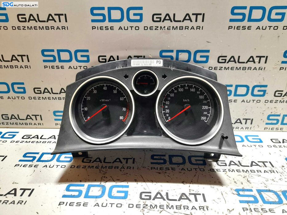 Ceas Ceasuri Cluster Instrumente Bord Opel Astra H 2004 - 2010 Cod 13216682 [N0344]