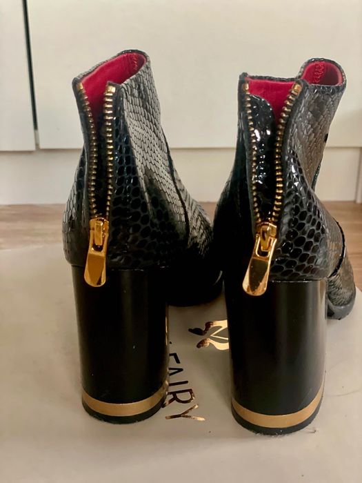 Черни лачени Боти , 37 номер