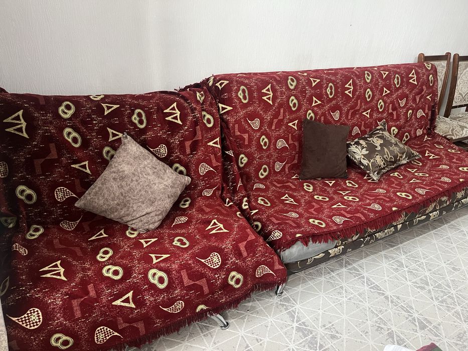 Диван и кресло бу