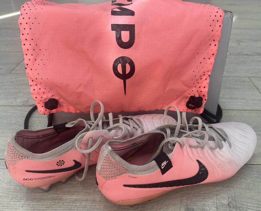 Ghete fotbal Nike Tiempo Legend 10 Elite FG Roz - Negru, masura 43