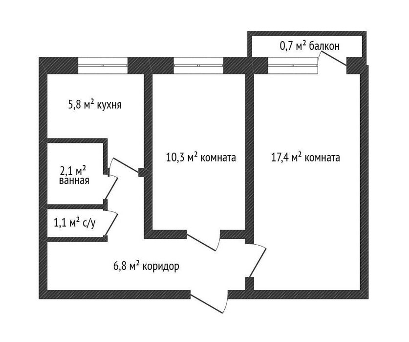 2 к.кв. р-н МедАкадемии