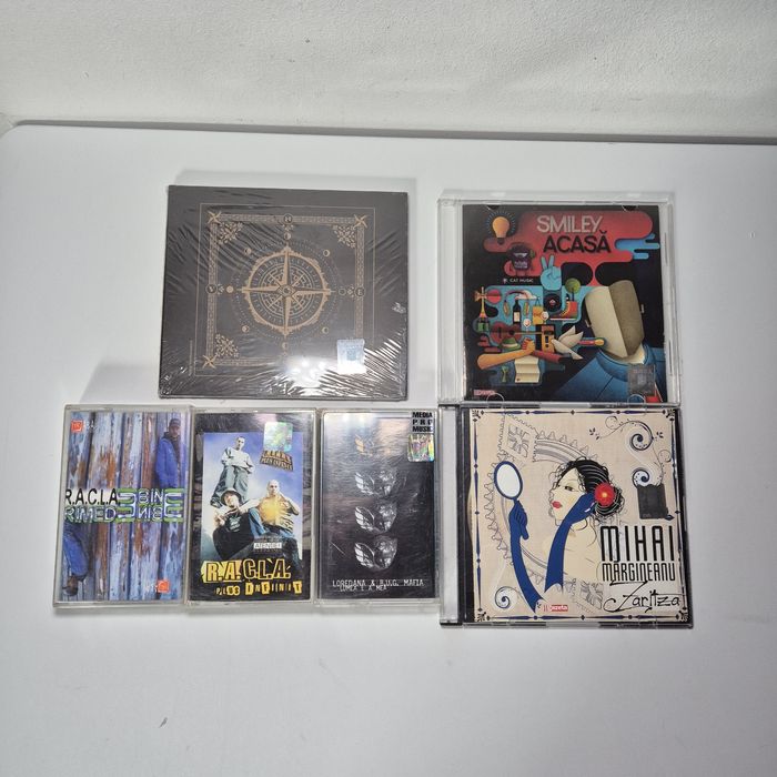 Lot Casete si CD-uri Hip-Hop / Pop Romanesc