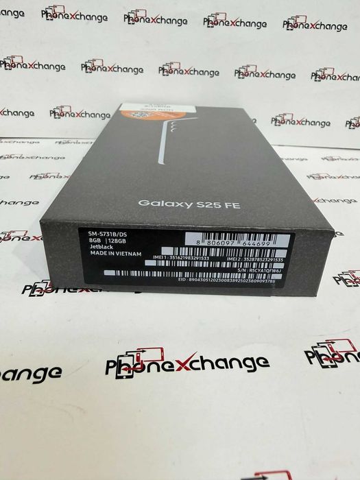 Samsung S25 FE Jetblack 128/8GB Sigilat