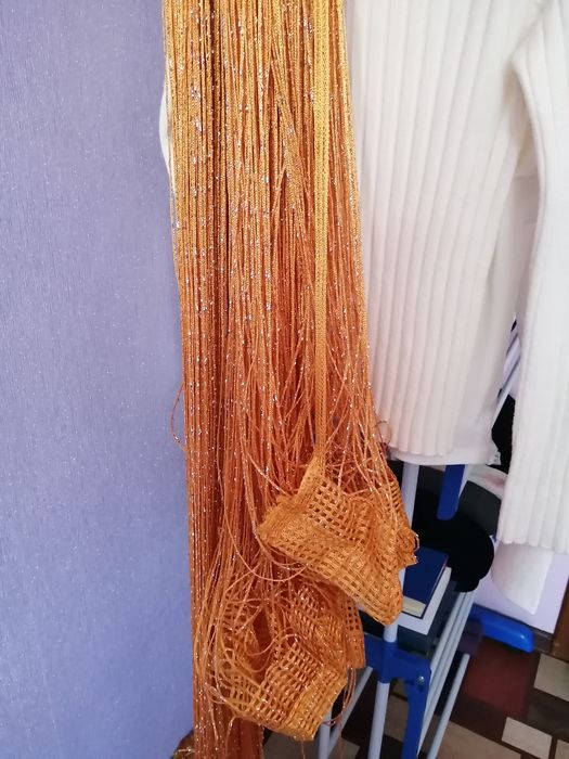 Продам кисею оранжевую