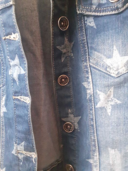 Късо дънково яке