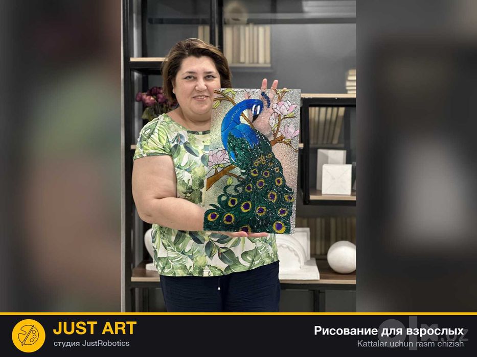 Toshkentda kattalar uchun rasm chizish kurslari Just Art
