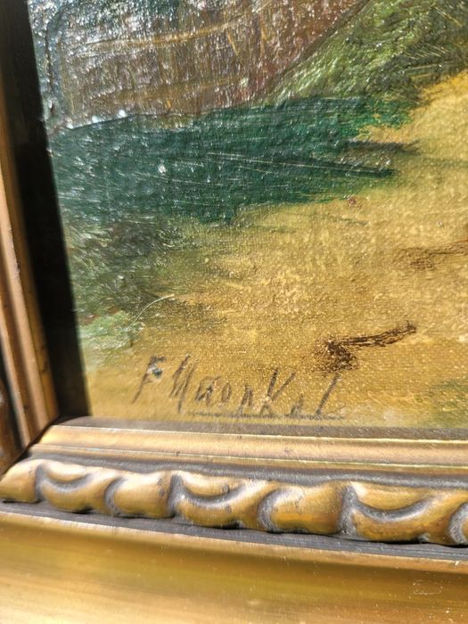 Tablou vechi, stare bună