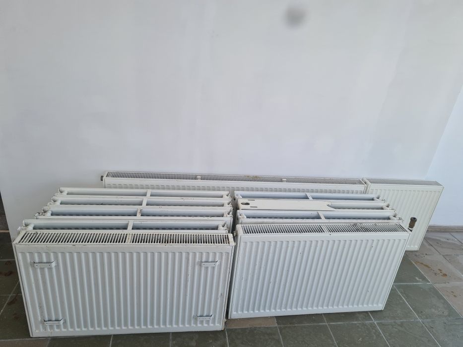 Lot 15 calorifere tablă