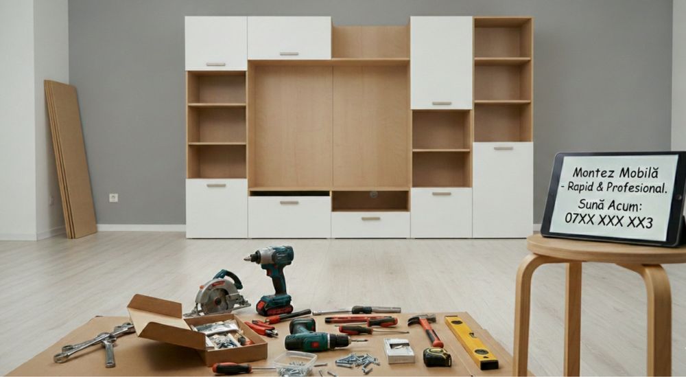 Montez/Demontez  mobilă  la domiciliu