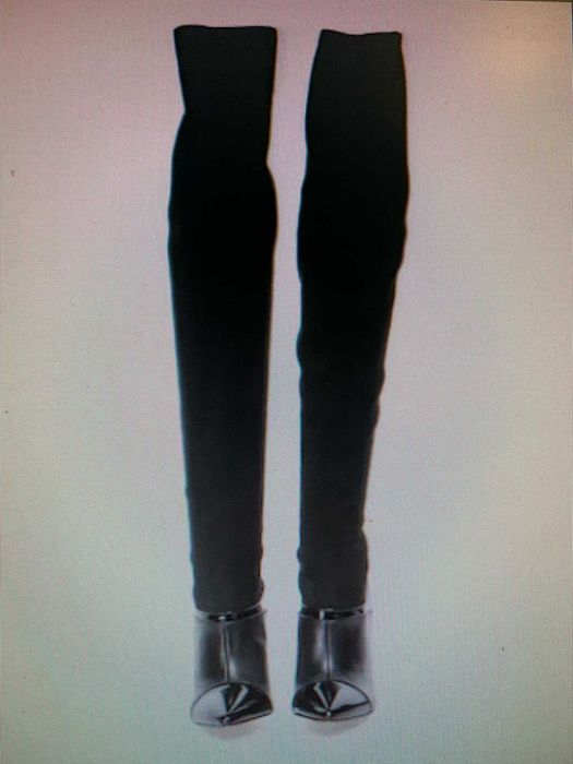 Елегантни дамски ботуши  Roberto Botella, естествена кожа, висок ток