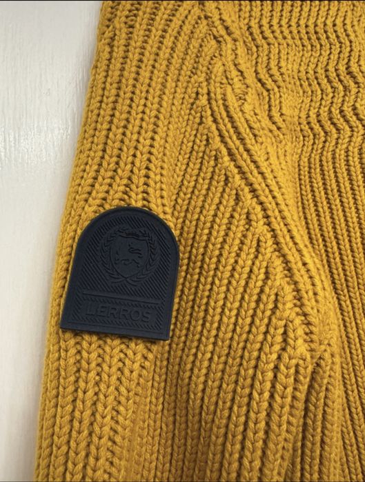 Pullover, Lerros, marimea M, culoare galbena.