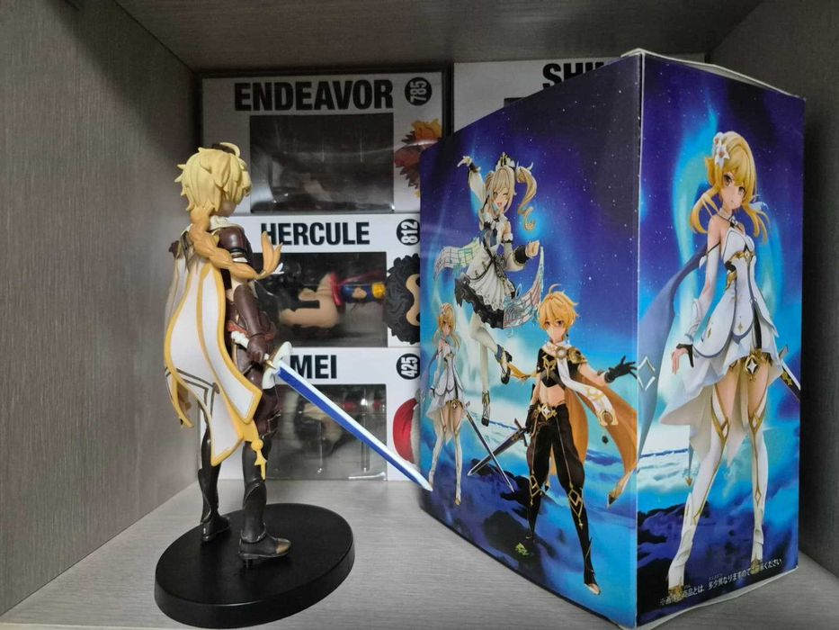 Figurina Genshin Impact Anime - Traveler Aether, Cutie