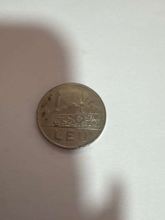 Moneda 1 leu din 1966