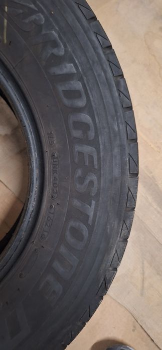 9mm! 2 бр 225 70 15 C Bridgestone duravis 660