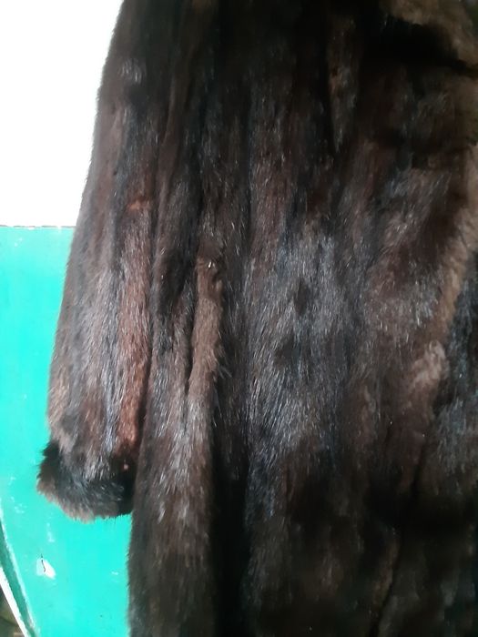 Натуральная норковая шуба