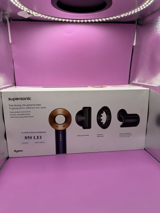 Uscator dyson supersonic sigilat /cablu UK •Matei Amanet Margeanului•
