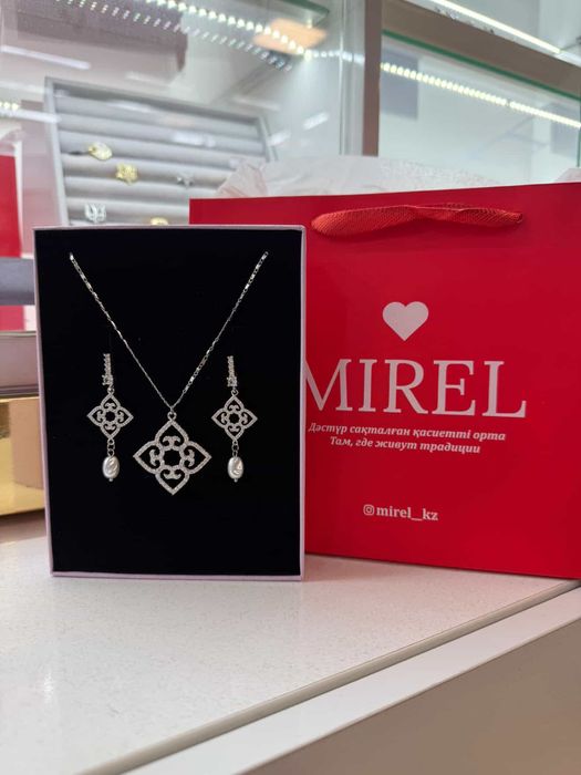 Серьги +колье РУЧНАЯ РАБОТА!!!